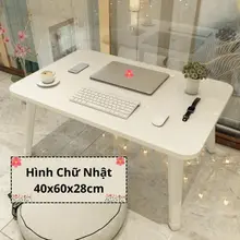 Bàn học gấp gọn ngồi bệt bàn gấp học sinh tiện ích chân nhựa cứng 40x60cm ANANA
