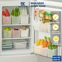 Combo 5 Hộp Đựng Thực Phẩm Để Cánh Cửa Tủ Lạnh Tiện Dụng