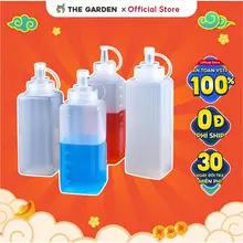 Bình Nhựa Thực Phẩm Đựng Tương, Sirup, Nước Sốt, siro - Nhiều Dung Tích - Có Vạch Chia -  GREENBAR